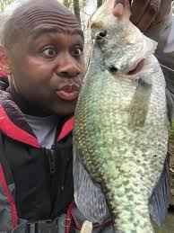Son pulled in a 16.5 inch crappie 🔥