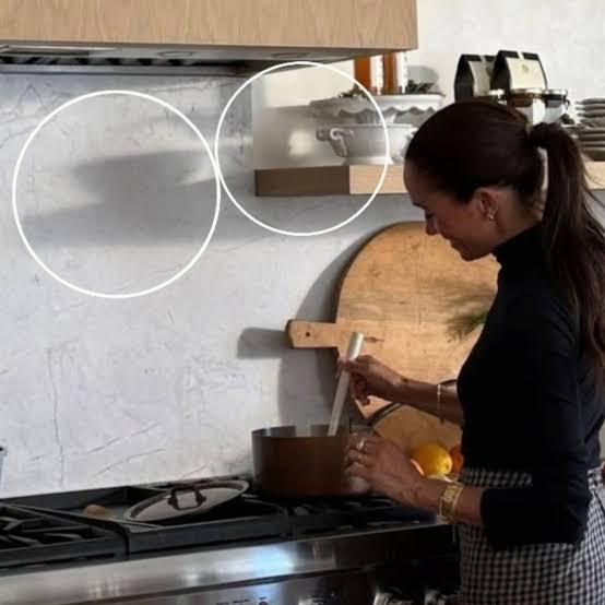 Shadow errors ? Meghan Markle Caught Stirring an EMPTY Pot on a Cold  Sto...more