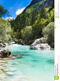 Die Julianischen Alpen Im Slowenien Soca Fluss Stockbild Bild Von Julianischen Slowenien 18909823