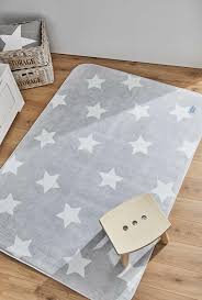 Kinderteppich Softie Stern Grau Babyzimmer Teppich Teppich Kinderzimmer Teppich Kinderzimmer Junge