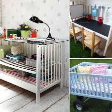 Upcycled Crib Play Station The Whoot Old Cribs Cribs Repurposed Furniture