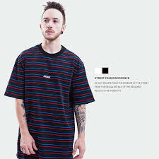 Livraison gratuite en france métropolitaine et en belgique. Palace Life18ss Essentiellement Un T Shirt A Manches Courtes A Rayures Multicolores De Marque Populaire Pour Hommes Aliexpress