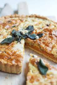Pumpkin Gorgonzola Quiche Food Savoury Food Recipes