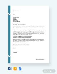 5 Job Application Letters For Graphic Designer Free Sample Example Format Download Free Premium Templates