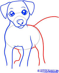 How To Draw A Jack Russell Terrier Step By Step Pets Animals Free Online Drawing Tutorial Added By Dawn June 10 201 Animal Drawings Dog Drawing Drawings