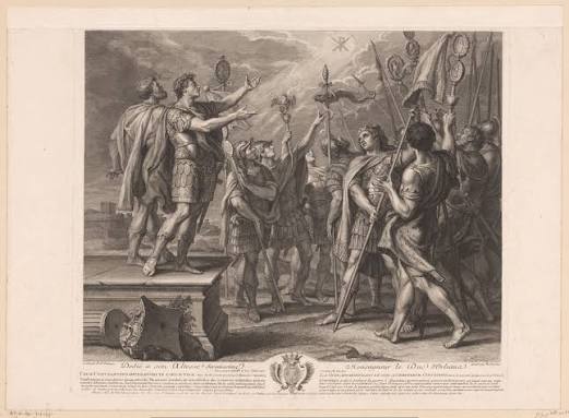 The Sign of the Cross Appears in the Sky to Emperor Constantine (series  title)