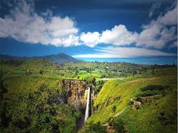  Air Terjun Sipiso Piso North Sumatra Waterfall Country Roads