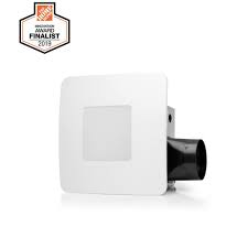Revent 80 Cfm Easy Installation Bathroom Exhaust Fan With Led Lighting Rvl80 D The Home Depot Bathroom Exhaust Fan Exhaust Fan Bathroom Exhaust
