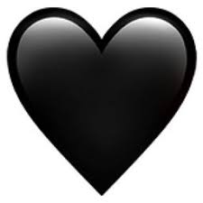 Black Heart Emoji Png Heart Emoji Black Heart Emoji White Heart Emoji