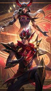 Arcana Rakan Xayah Skin Splash Art 4K Wallpaper iPhone HD Phone #3621g