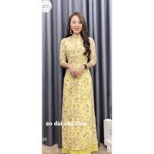 Áo dài luôn làm tôn vẻ đẹp duyên dáng và quý phái của phụ nữ việt nam. Ao Dai Hoa Nhi 4 Ta Ao Dai TÆ¡ Nha Táº¥m Ma B20 Chinh Hang 399 000Ä'