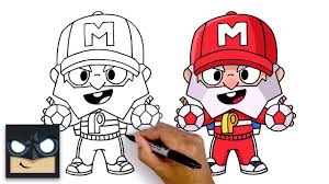 495 x 485 jpg pixel. How To Draw Coach Mike Brawl Stars Youtube