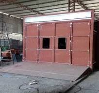 SPL Car Bus Body Paint Booth, Automation Grade: Automatic