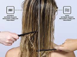 Dyeing, bleaching, straightening or blowing out your hair a lot can damage it over time. Redken Extreme Bleach Recovery Shampoo For Bleached Hair Restores Strength Softness Shine Silicone Free