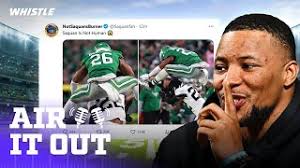 Jags' Jarrian Jones reacts to Saquon Barkley's hurdle over him