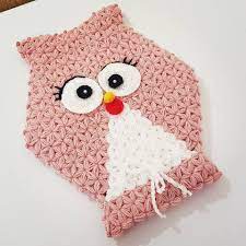 Baykus Kese Lif Yapimi Baby Knitting Patterns Krose Sapka Orgu Projeleri
