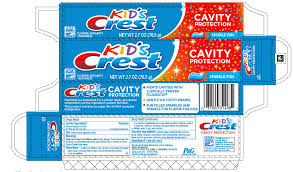 Kid S Crest Cavity Protection Sparkle Fun
