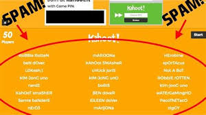 The unique bot name feature is very effective as teachers always inspect the list of students that join the game. Green Kahoot Image Shefalitayal