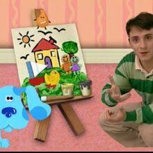 Последние твиты от blue's clues screens (@bluesclueswiki). Adventures In Art Blue S Clues Wiki Fandom Blue S Clues Blues Clues Dinosaur Train