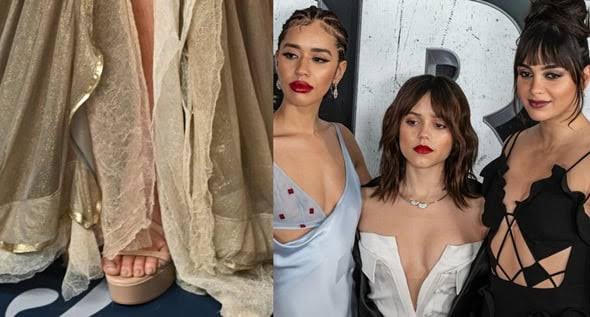 At Just 4'11½", Jenna Ortega Proves Height Means Nothing in Louboutin Heels
