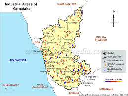 Karnataka is a state in southern india that stretches from belgaum in the north to mangalore in the south. Karnataka Industrial Map