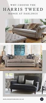 Harris Tweed Sofa Style Quality And Comfort Darlings Of Chelsea Tweed Furniture Leather Corner Sofa Sofa Styling