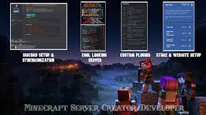 It has channels for various community projects and you can request to add your own project too! Create Develop And Adjust Your Dream Minecraft Server By Tolisklk Fiverr