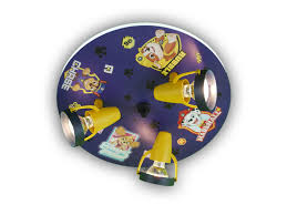 Deckenstrahler werden im kinderzimmer gerne verwendet, da verschiedene punkte wie schreibtisch, schrank und spielecke optimal beleuchtet werden können. Kinderzimmer Deckenstrahler Paw Patrol 3 Flammig O35cm Meine Wunschleuchte De