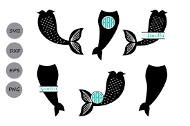 Free Free 246 Monogram Frame Mermaid Monogram Svg SVG PNG EPS DXF File
