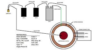 I see a red wire. Century 4 In 1 Motor Capacitor Wiring Seniorsclub It Symbol Split Symbol Split Seniorsclub It