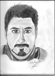 Robert Downey Jr., in Kalan Brown-Royal's Jabar's Comic Art Comic Art  Gallery Room