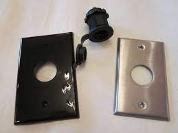 B s p t t 7 w o n q s j o r x e 2 b d. 12 Volt Accessory Receptacle Plug Socket Outlet Wall Mount Utility Pla 12vtechnology Llc