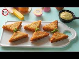 Another Recipe To Treasure For Your Kids Lunch Box Make These Tasty Chicken Triangles And Freeze For A Quick Fry In The Morning Food Baby Food Recipes Recipes