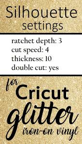 Oracal and siser vinyl · same day shipping · great customer service Bonnieprojects Cutting Cricut Glitter Iron On Vinyl With A Silhouette Cameo