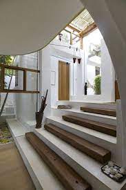 This graceful stair will enhance new construction, as well as a renovation in an interior or exterior setting. Wood Design Furniture And Accessories By Independent Makers House Design Interior Architecture Interior Architecture Design