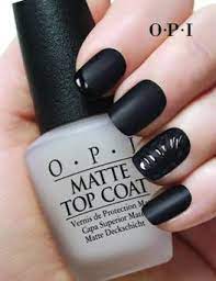 Velvet top coat nail art uv gel polish have more matte effect no wipe and matte good effect velvet top coat feature. Opi Matte Top Coat Nail Designs 2014 Black Nail Designs Fashion Nails