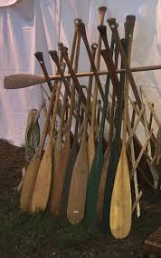 Vintage Canoe Paddles Christibys Booth Brimfield Antique Show 2016 Canoe Paddle Canoe Trip Brimfield Antique Show