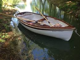 The 11ft Heyland Duchess Rowing Boat For Sale This Elegant Boat And Distinctive Fibreglass Boat Is Full Of Fishing Boats For Sale Small Fishing Boats Row Boat