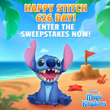 Released in 2010 and telling the story of a lost princess with magical long blonde hair, which movie was the 50th animated disney . Disney Magic Kingdoms The Day Has Arrived Happy Stitch 626 Day Kingdomers It S Time To Kick Back And Relax Into The Alohalife And To Put Your Knowledge To The