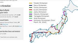 Japan bullet train map eastern asia asia to print. Bullet Train Fare Calculator Tokyo Cheapo