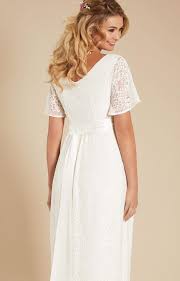 Maybe you would like to learn more about one of these? Edith Kimono Brautkleid Lang Elfenbein Umstandshochzeitskleider Abendgarderobe Und Partykleidung By Tiffany Rose De