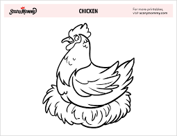 Download Free Chicken Coloring Pages Perfect For Your Little Chickies