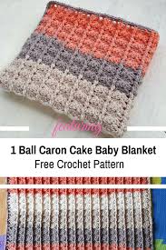 Caron simply soft is a bit lighter yarn for a worsted weight. This 1 Ball Baby Blanket Makes A Great Last Minute Present Free Pattern Knit And Crochet Daily