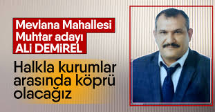 Ali demirel's films include siren's call, the mortal world, spoon enemy, mutlu aile defteri. Muhtar Adayi Ali Demirel Halkla Kurumlar Arasinda Kopru Olacagiz Haberi