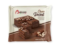 Their calorie content is much lower compared to the conventional chocolate desserts. Choco Dessert Balconi Quality Italian Snack