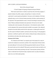 Table of contents how do you write a research proposal? Free 12 Sample Research Proposal Templates In Pdf Ms Word