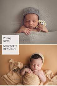 Newborn Posing On The Beanbag The Milky Way Newborn Photography Boy Newborn Poses Boy Newborn Photo Pose