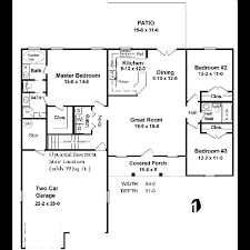 Whether you have a growing family, need a guest room for visitors, or want a bonus if a larger home is what you're after, our house plans with four bedrooms will provide enough space for everyone to spread out comfortably while still including the. Ranch Style House Plan 3 Beds 2 5 Baths 1400 Sq Ft Plan 21 113 Square House Plans Floor Plans Ranch Ranch Style House Plans