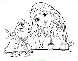 Search images from huge database containing over 620,000 coloring we have collected 40+ rapunzel and pascal coloring page images of various designs for you to color. Pascal Is Wearing Dress Coloring Pages Cartoons Coloring Pages Coloring Pages For Kids And Adults