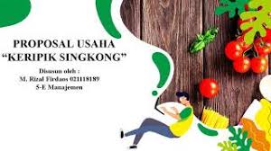 Makanan ini sangat digemari masyarakat di indonesia. Contoh Proposal Usaha Kecil Keripik Singkong Berbagi Contoh Proposal Cute766